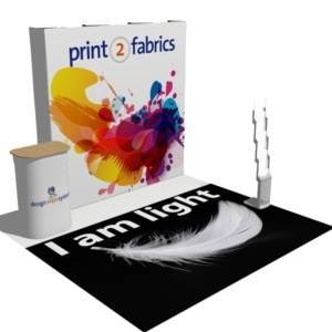 All in one fabric display kits