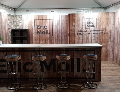 Fabric Modular Stand with Printed Floor
