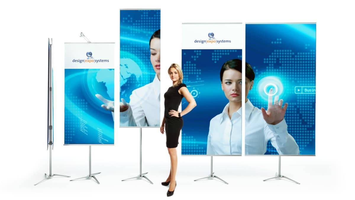 Expolinc-Pole-Banner-Display- Overzicht-Afmetingen Expolinc Pole System