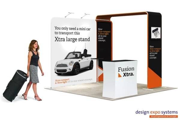 Fusion Xtra Stretch Beursstand
