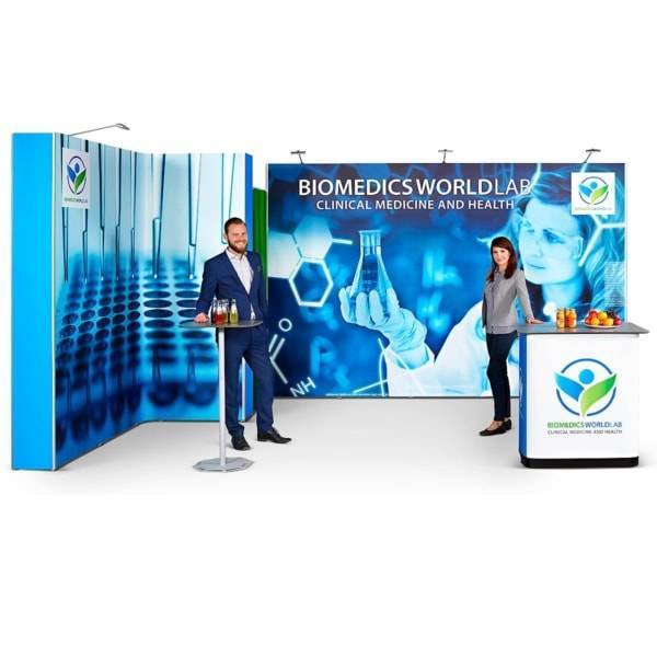 custom pop-up exhibition stand