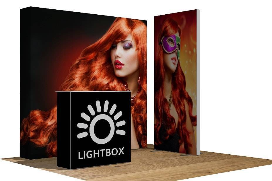 lightbox-hoekstand-1 Fusion LED LIghtBox Pop up