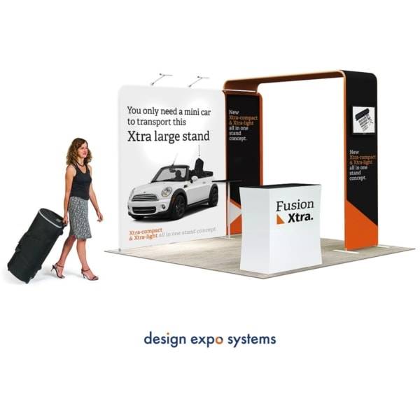 fusion xtra stretch portable frame