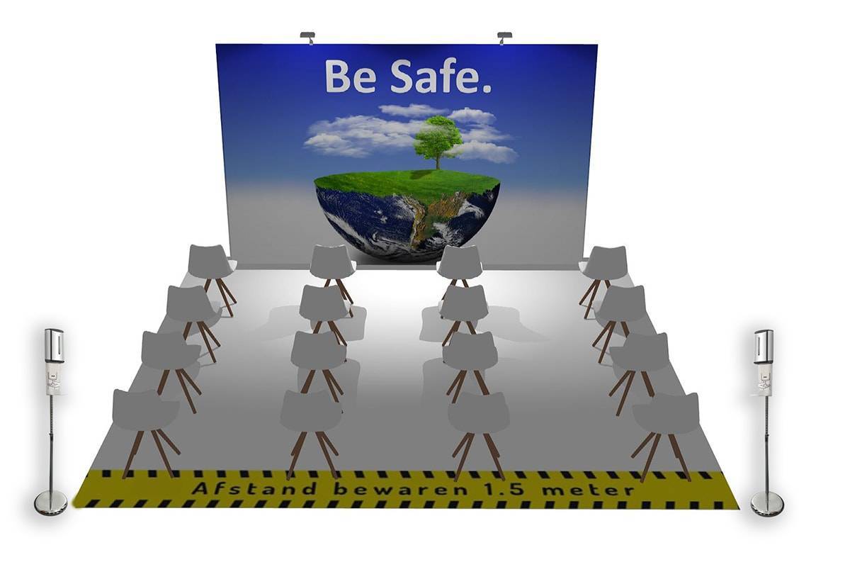 backwall voor conferenties