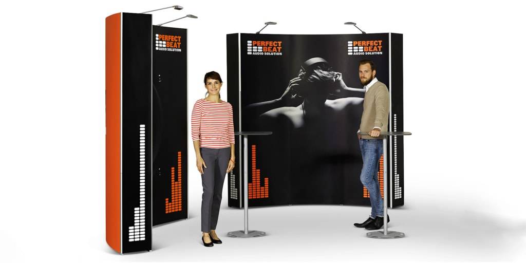 Pop-up exhibition stand