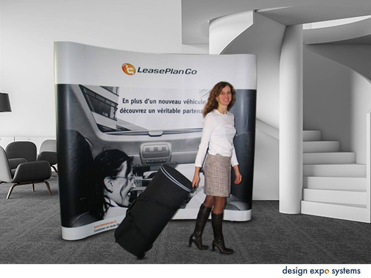 pop-up presentation wall