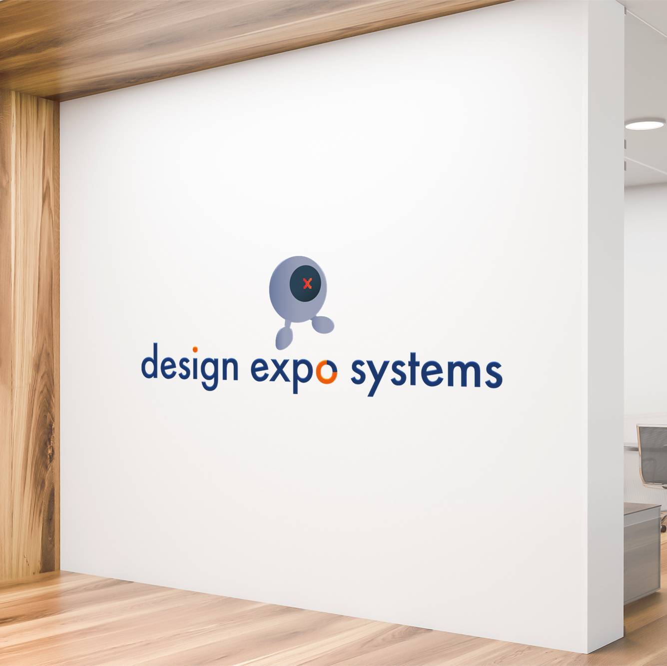 des-logo-office-sticker-mockup