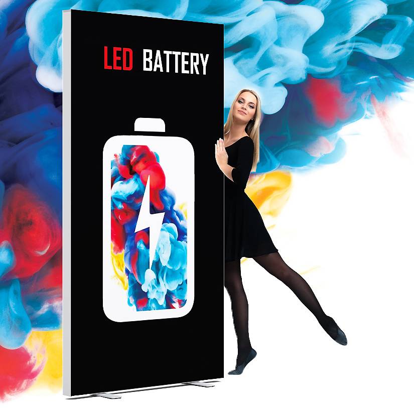 LED LightBox met batterij