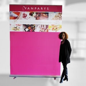 Fabric Roll up Display Giant